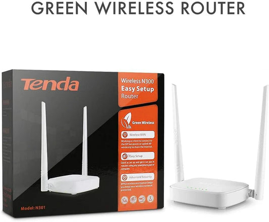 WIRELESS EASY SETUP ROUTER - ROUTER DE WiFi TENDA - N300